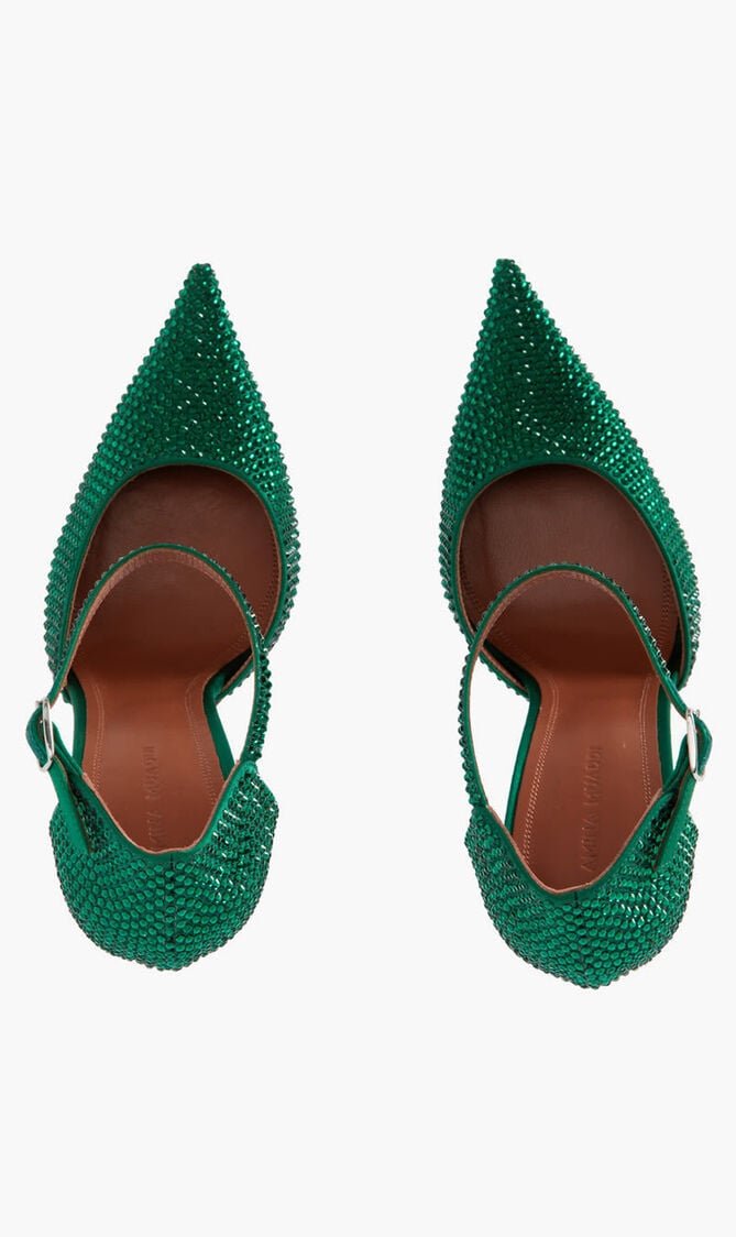 Vittoria Rhinestone Open Toe Pumps Vittoria Rhinestone Open Toe Pumps