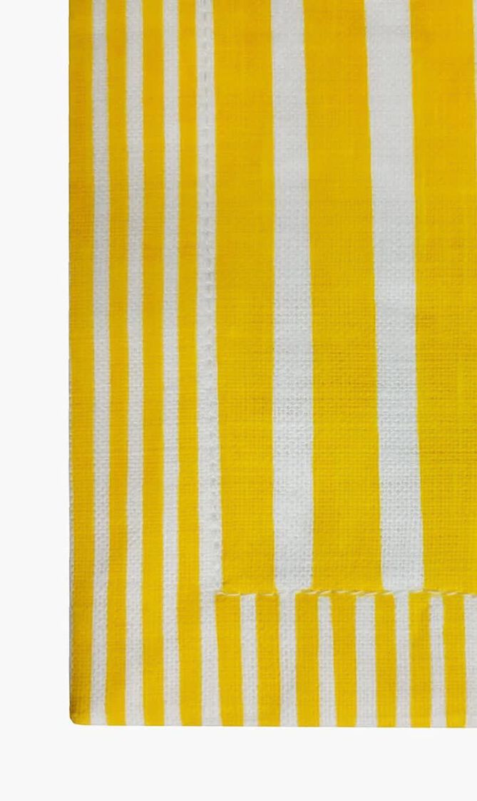Striped Placemat, Sunny Yellow