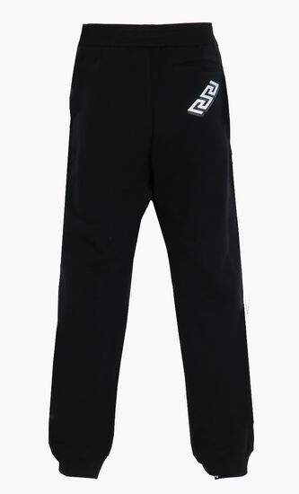 La Greca Embroidered Track Pants