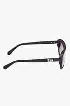 INJECTED SUN GLASSES M MATTE BLACK GRADIENT SMOKE
