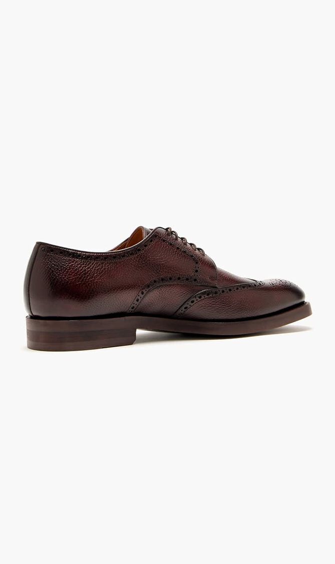Leather Derby shoes