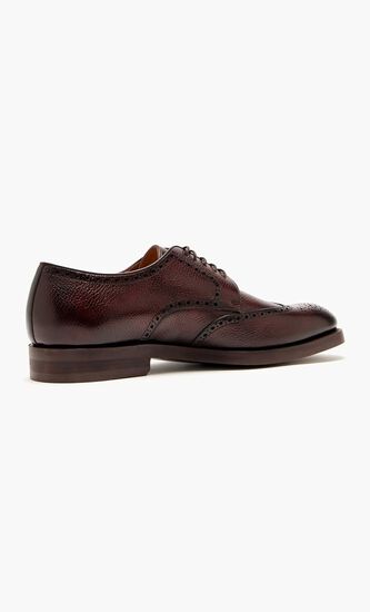 Leather Derby shoes
