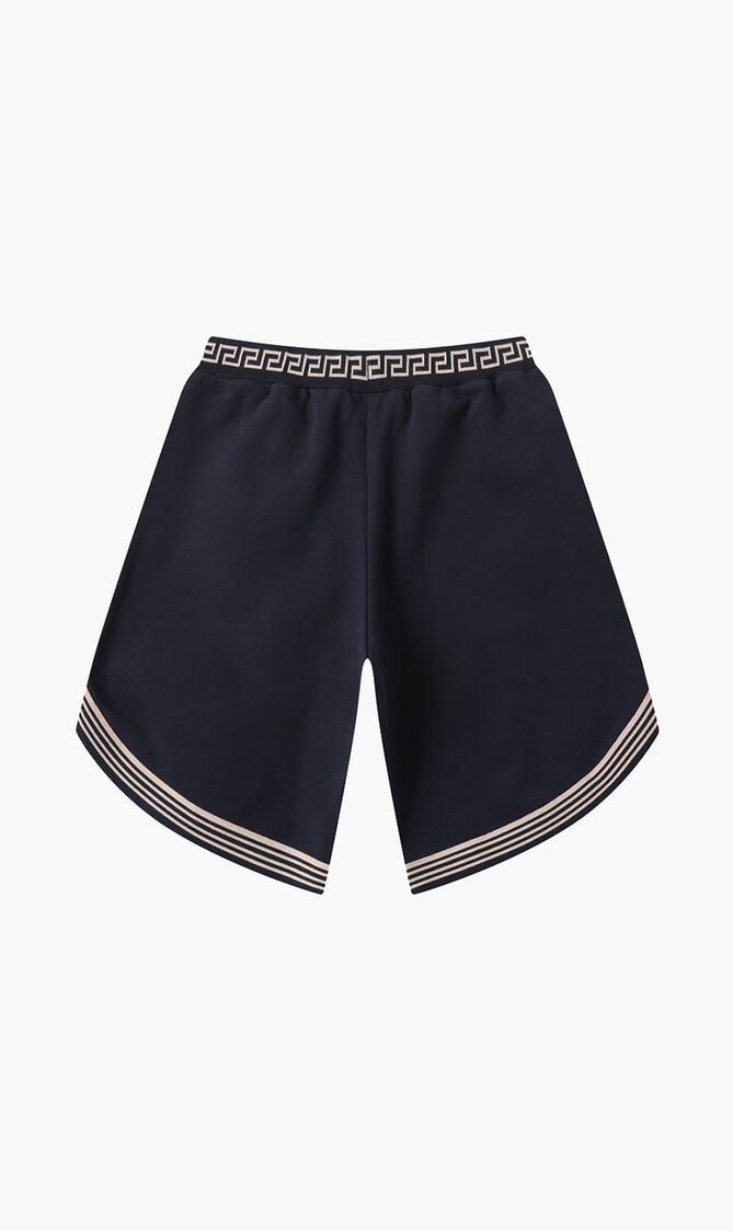SHORT FLEECE + CONTRAST + MEDUSA EMBROIDERY