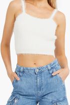 SL SAHAR FUZZY SWTR CAMI