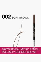 Brow Reveal Micro Brow Pencil, 002 Soft Brown