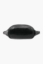 Logo Debossed Leather Belt Bag