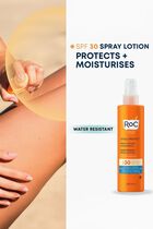 Soleil-Protect Moisturizing Spray Lotion Broad Spectrum UVA UVB Sun Protection