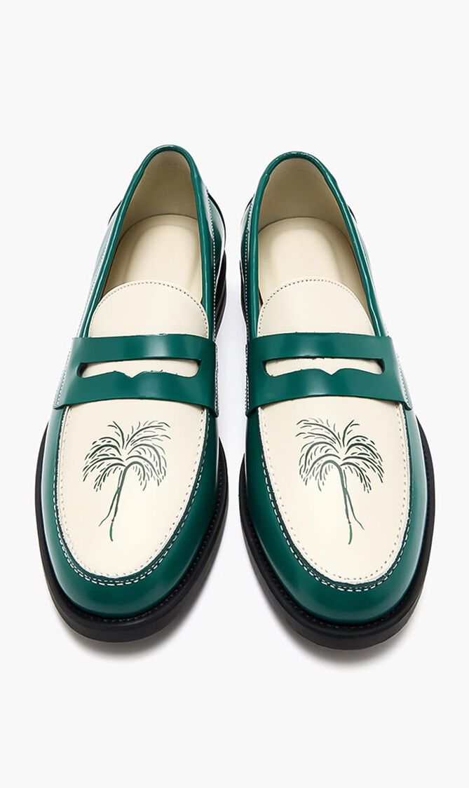 Wilde Palm Tree Penny Loafers Wilde Palm Tree Penny Loafers