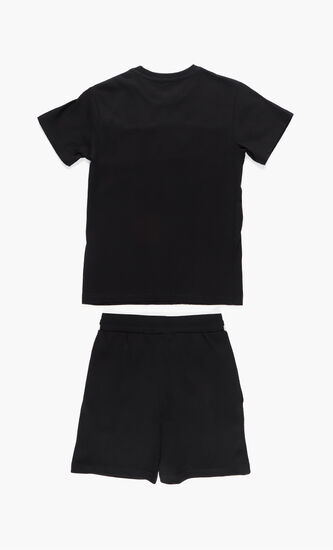 Alan Solid Jersey T-shirt and Shorts Set