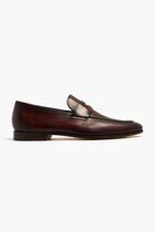 Leather loafers