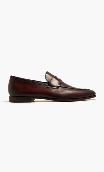 Leather tassel loafers