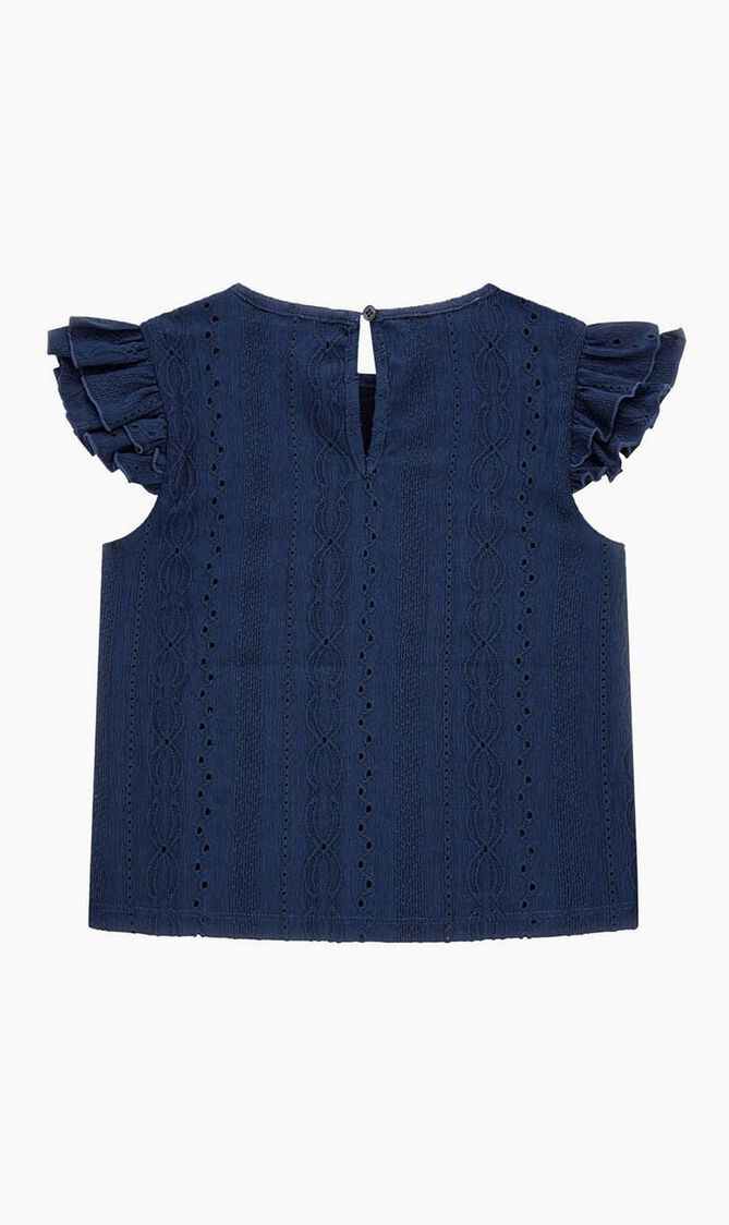 Stretch Jacquard Top