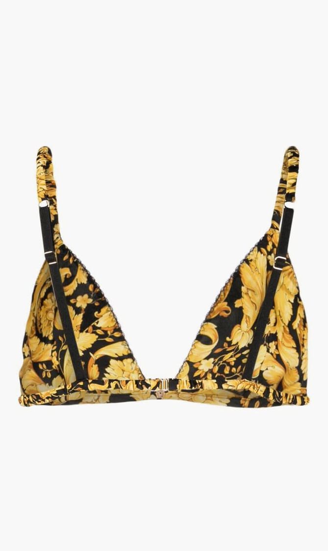 UNDERWEAR TOP TWILL SETA BIO BAROCCO PRINT+MEDUSINA