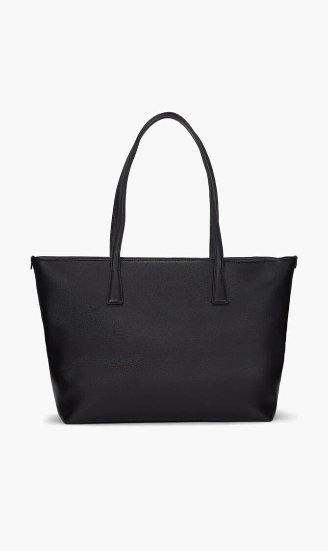 SHOULDER BAG BLACK K/RSG METAL TOTE