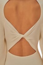 Puff Sleeves Knitted Top