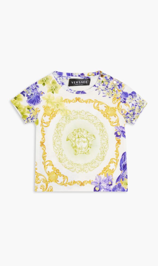 BG TSHIRT SS JERSEY EMB MEDUSA AO ORCHID