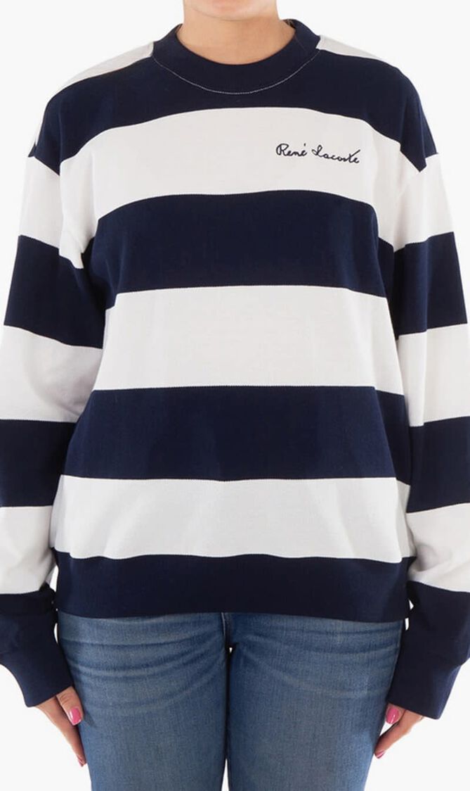 Crew Neck Printed Sweater