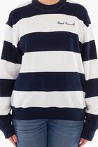 Crew Neck Printed Sweater