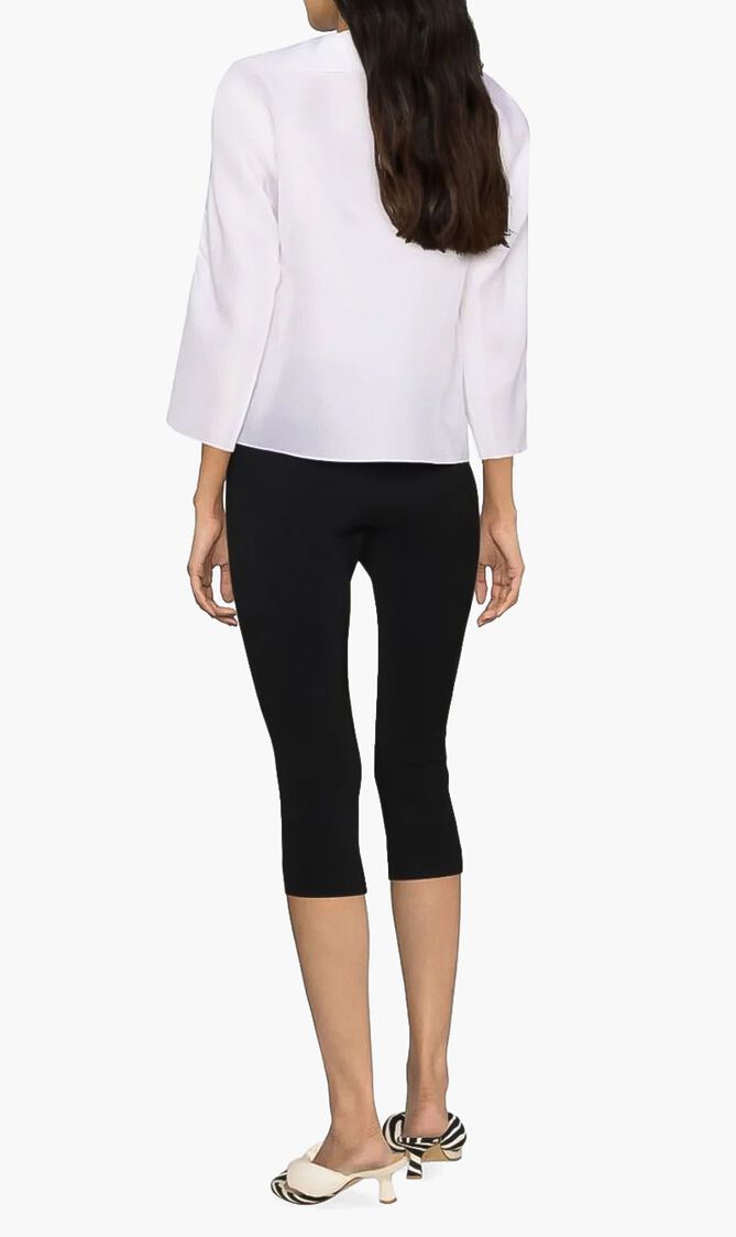 Crepe Cropped Pant