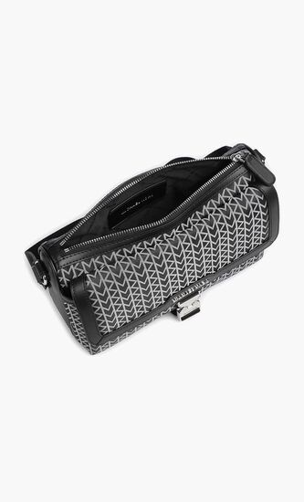 Jacquard Messenger Bag