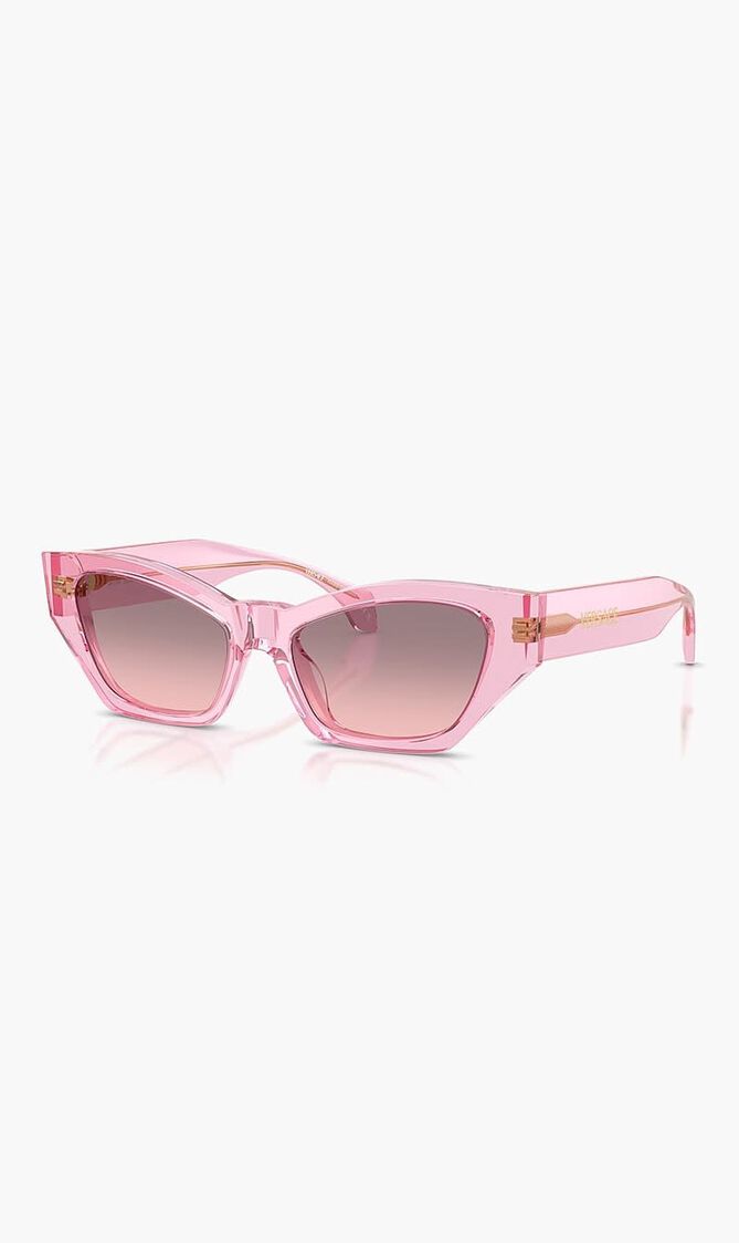 Transparent Rose  Sunglasses