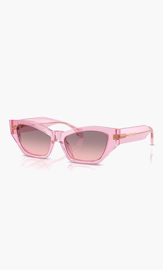 Transparent Rose  Sunglasses