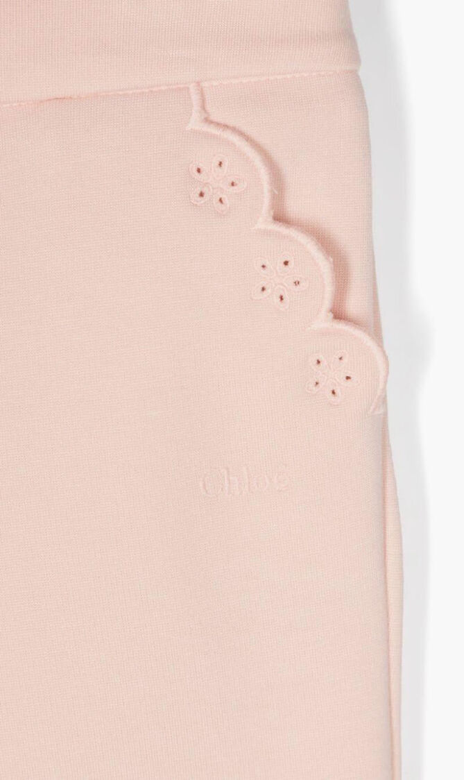 Slim Fit Embroidered Trousers