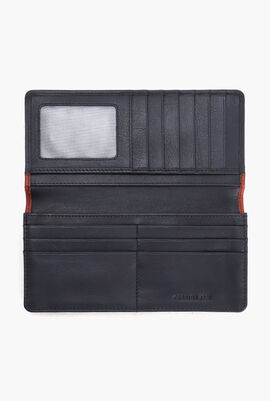 Mars Leather Long Wallet