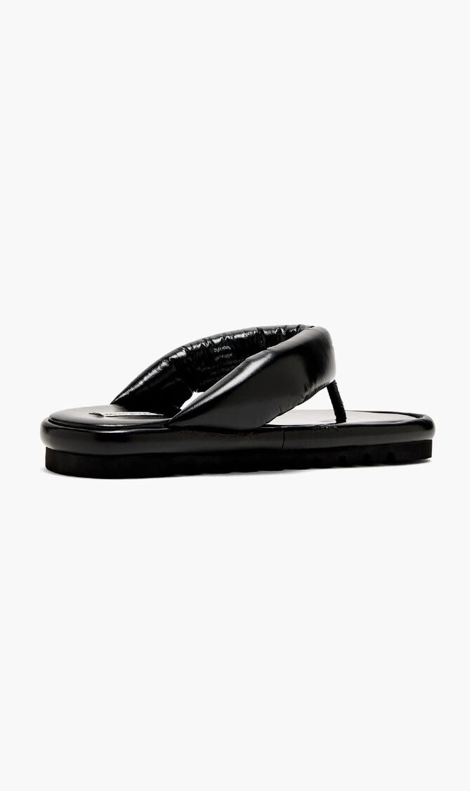 HILARY BLACK LEATHER
