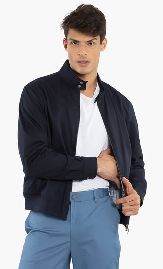 Lightweight Cotton Zip Jacket
