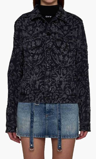 TATTOO REGULAR JKT VINTAGE BLACK WHITE