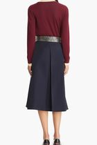 DOUBLE LAYER MOCK NECK PULLOVER