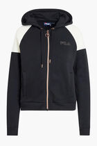 ESME COLOUR BLOCK ZIP THROUGH HOODIE