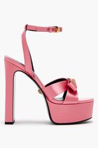 Gianni Ribbon Satin Sandals