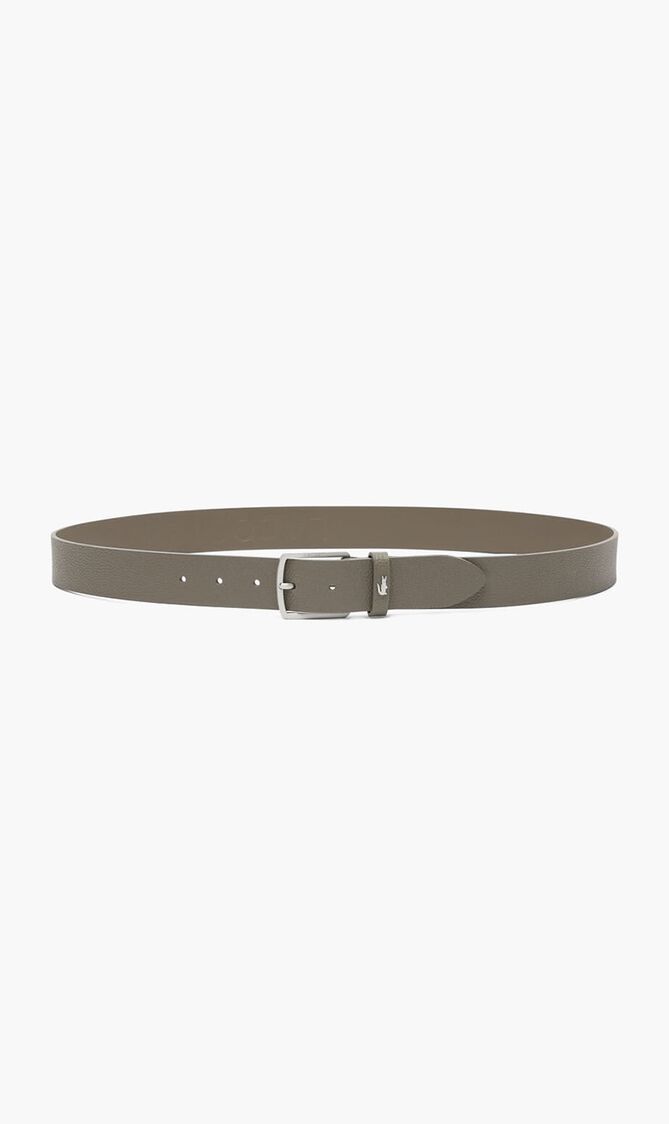 Grained Leather Belt