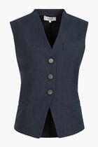 Linen Blend Vest