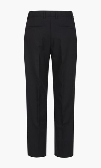 OW EMB DRILL SLIM ZIP DET PA BLACK BLACK