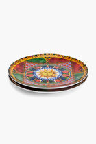 Carretto Sun Bread Plate Round 17cm Set Of 2