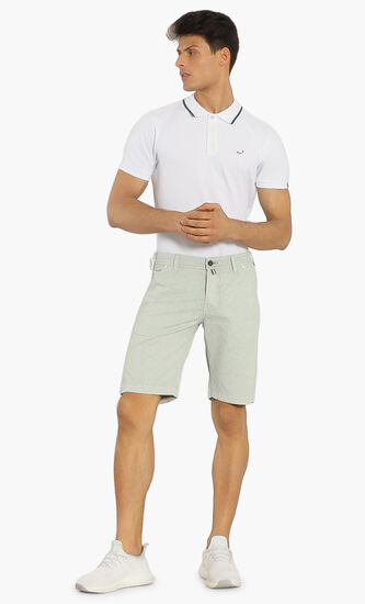 Casual Tailored Denim Shorts