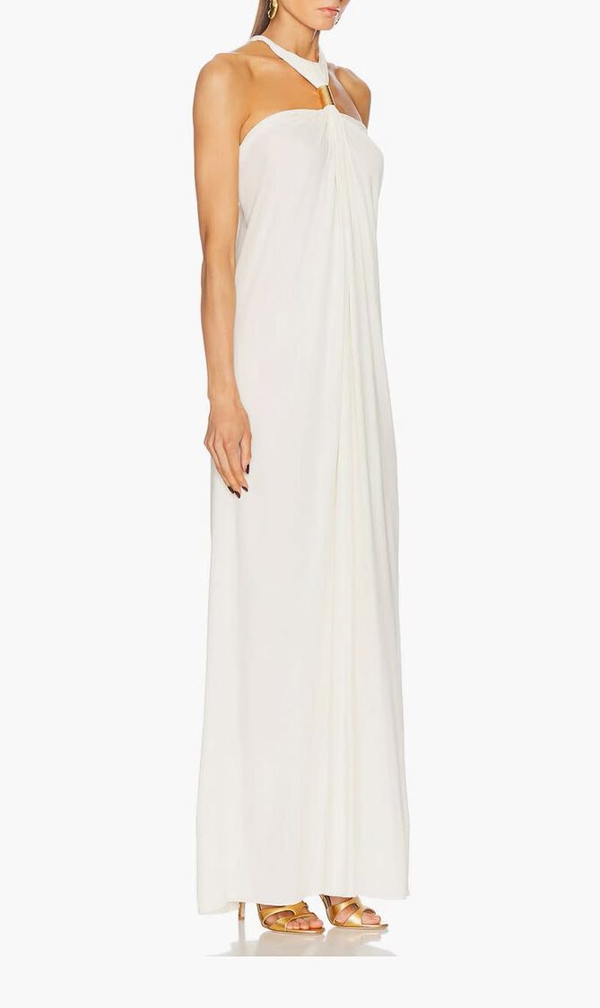Halterneck Evening Dress