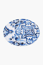 Blu Mediterraneo Oval Platter 45cm