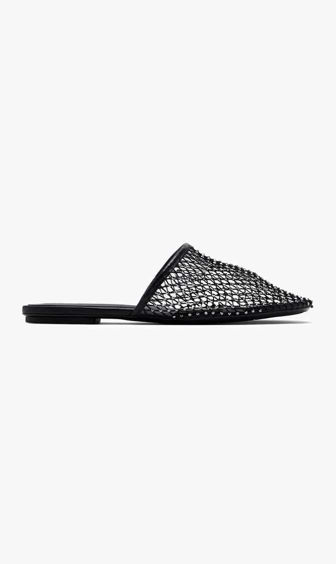 Crystal Embellished Mules