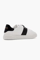 Greca Leather Sneakers