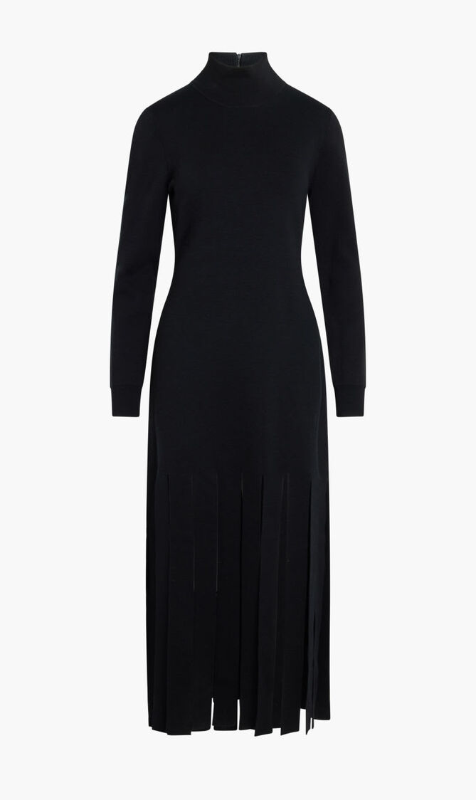 MERINO STREAMER DRESS