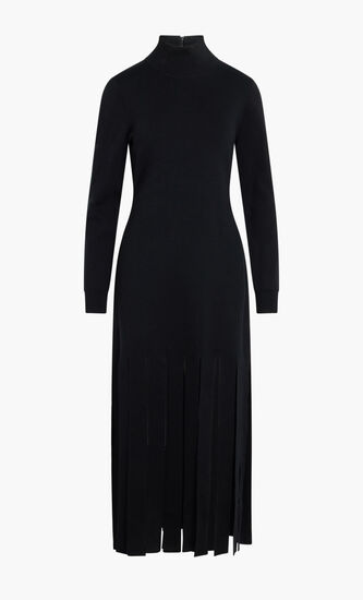 MERINO STREAMER DRESS