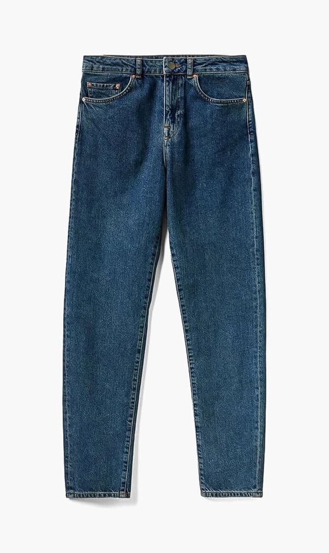 Solid Straight Fit Jeans