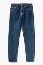 Solid Straight Fit Jeans