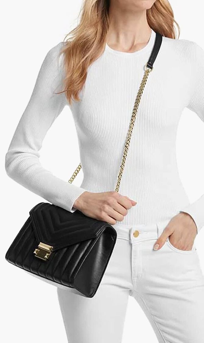Whitney Medium Quilted Shoulder Bag