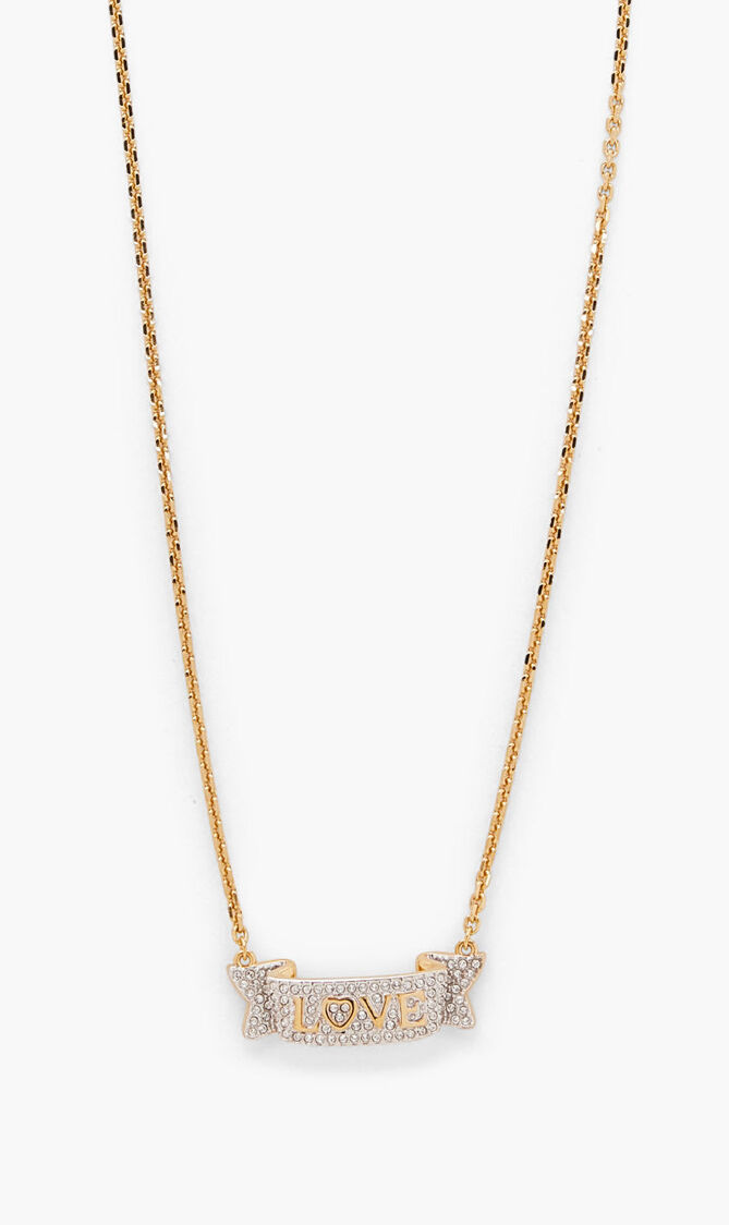 SJC VOLTA NECKLACE LOVE WHI/GOS