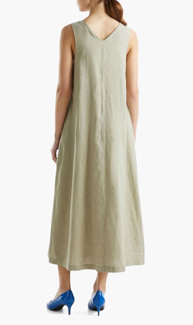 Sleeveless Cotton Dress